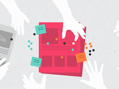 User Testing The Each&Other Way customer experience editorial illustration ux