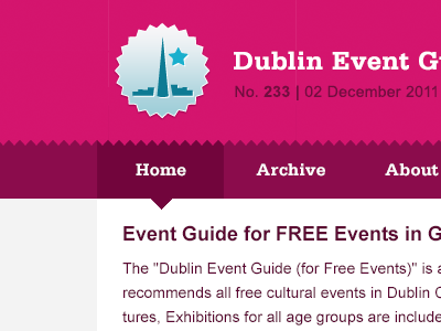 Dublin Event Guide detail icon web