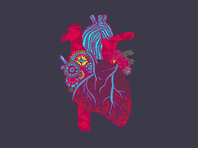 Heart Doodle digital doodle heart