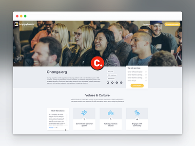 HappyTalent UI/UX Design