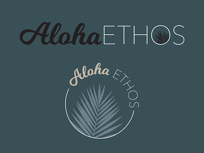 AlohaEthos Logo branding design logo