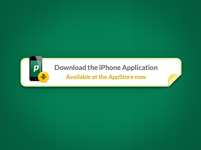 iPhone App Download Badge app badge banner download iphone link