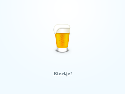 Biertje! beer icon logo