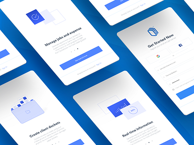 Onboarding Screens docketbook icons minimal onboarding screens simple