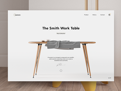 The Smith Work Table article bekkers blog clean desk landing minimal scandinavian