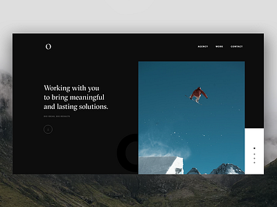 Agency - Landing agency article blog landing magazine minimal snow