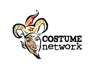 Costume Network costume logo mask