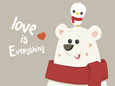 Love is Everything bear polar