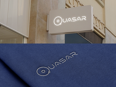 Quasar concept logo concept conceptlogo dailylogochallenge logo quasar space