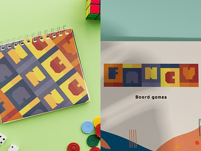 Fancy concept logo board games concept concept logo dailylogochallenge fancy logo