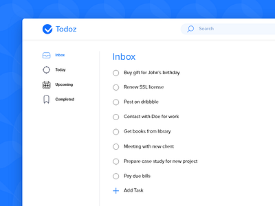 Todo Web App minimal to do list todo todo app todo list ui ux web