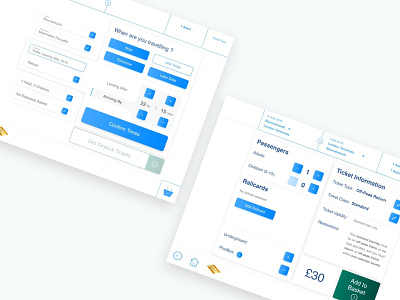 Train Ticket Vending Machine Pt.2 clean design light sketch transport travel app ui ui ux ux