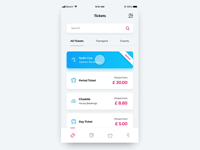 Active Ticket Animation animation app booking app clean design interaction animation interaction design invision studio ios iphone light mobile qr code sketch ui ui ux ux