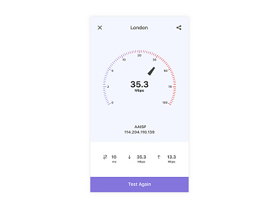 Speedtest UI