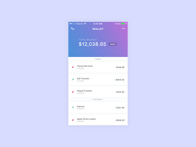 Wallet UI