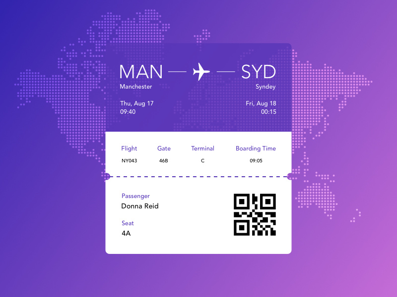 Boarding pass