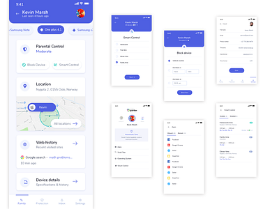 Parental Control App By Anina On Dribbble