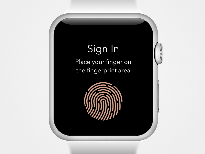 how to sign apple watch