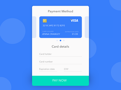 Credit Card Check Out 002 challenge checktout creditcard dailyui design ui ux