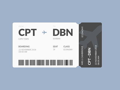 Boarding Pass