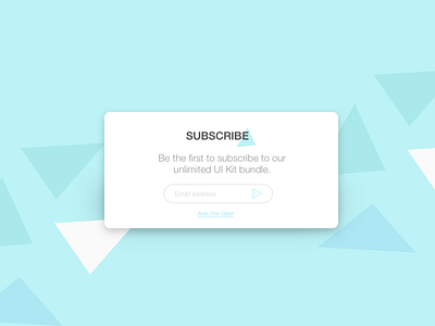Subscribe 026 challenge dailyui design signup ui uidesign ux uxdesign