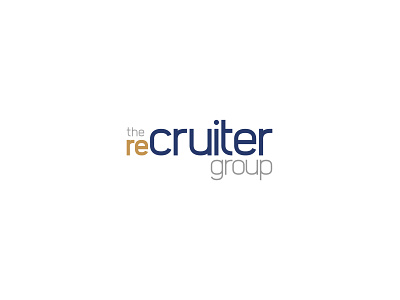 The Recruiter Group 2021 business logo group group logo letter logo logo mark recruit logo recruiter logo text logo