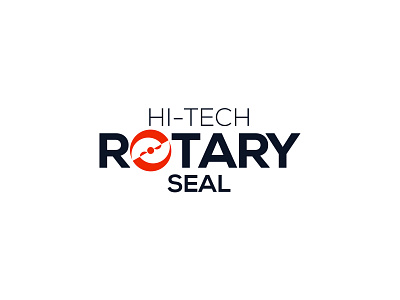 Rotary Seal Logo agricultural logo hi tech logo industrial logo mechanical logo rotary logo seal logo