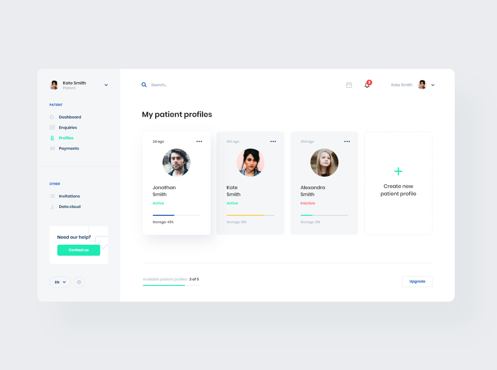 #1 MedicalApp by Matt Wojtaś on Dribbble