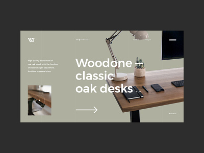 #1 - Woodone. Landing page