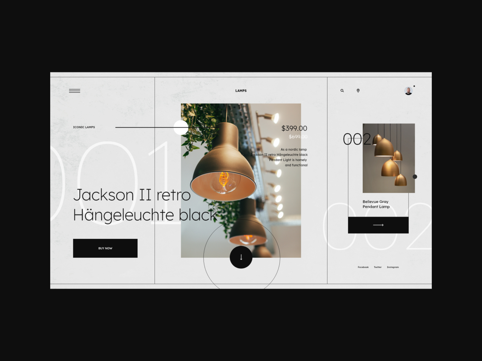 light design website