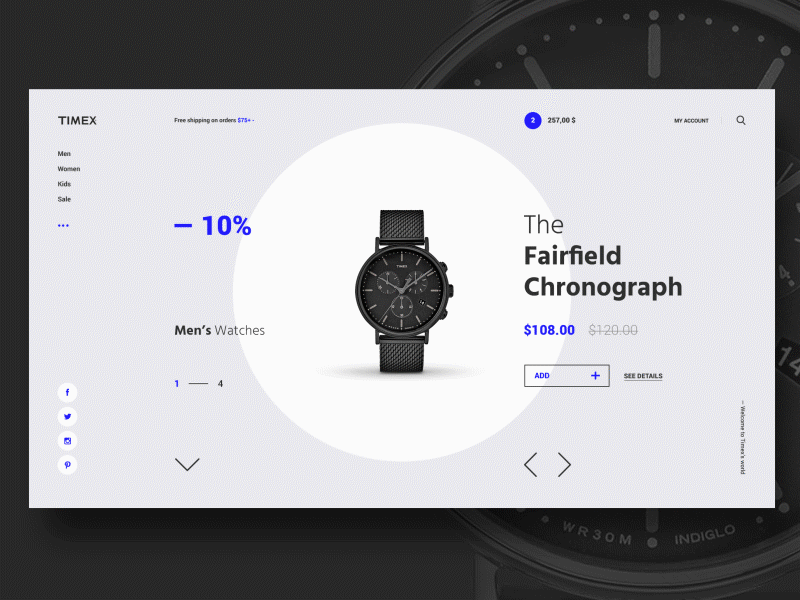 #3 Watch Shop Concept Redesign