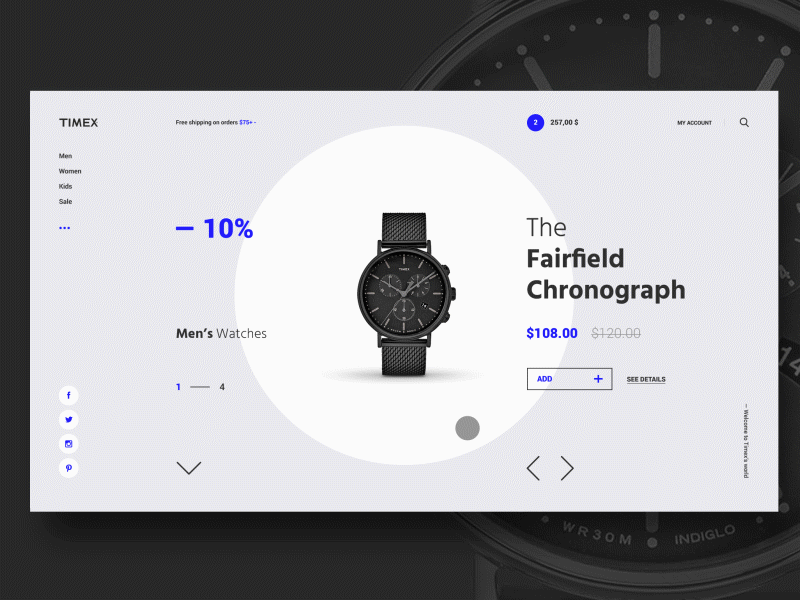 #4 Watch Shop Concept Redesign
