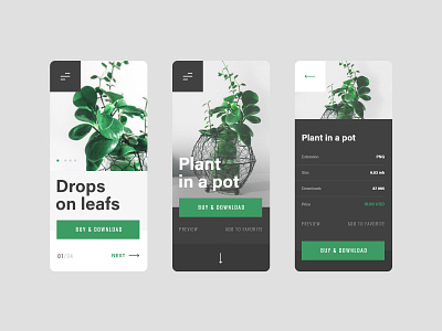 #6.2 Photo & Design android buy design flat flower iphone minimalism mobile nature phone photo photograhy photographer plant portfolio pot slider ui ux website