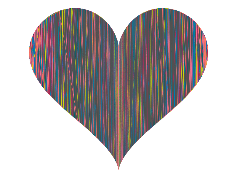 Stripy Heart