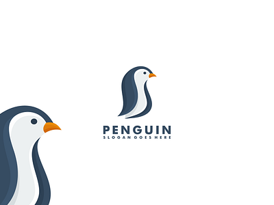 Penguin logo concept