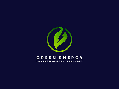 Green energy logo