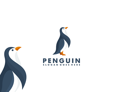 Penguin logo design