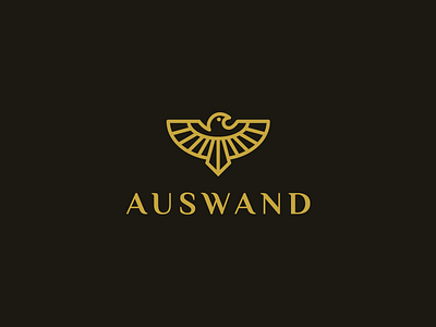 Auswand Phoenix Logo Icon brand company design icon line art logo logotype phoenix retail