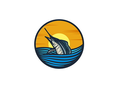 Marlins logo by Matthew Fawcett on Dribbble