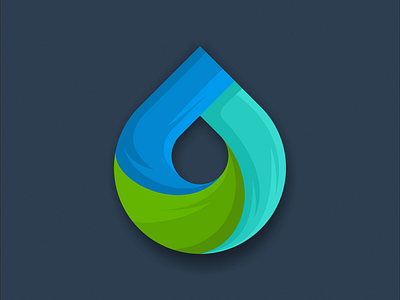 Water drop Logo