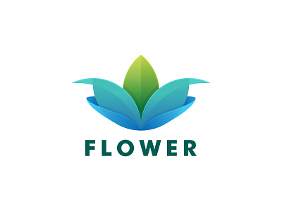 Flower logo beauty brand branding business colorful company concept design designer flower flower logo graphic icons illustration logo logo design logotype nature vector yoga logo