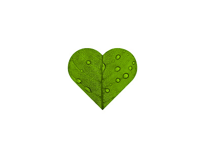 Leaf InstaHeart doubletap green heart icon instagram instaheart leaf love taptap