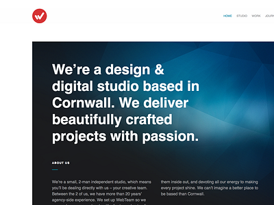 Design Studio Website bathrooms cornwall design photography web webdesign
