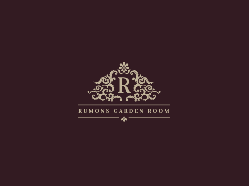 Rumons Garden Room website design social club illustrator branding identity