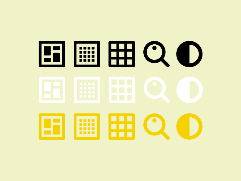 Icon Set pearson rich website icons illustration design