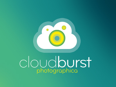 Cloud Burst Photographica burst camera cloud clouds design detail icon lens logo photo photographica photoshop texture vector