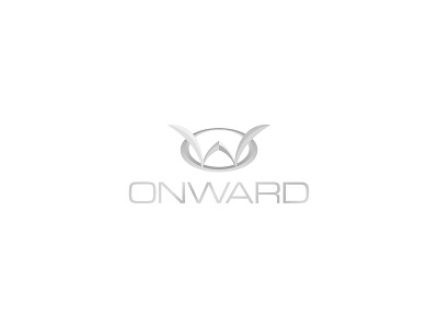 Onward brand branding car dailylogochallenge logo mark metal sign symbol