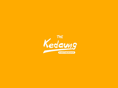 Day 15 : The Kedaung Partnership brand brush caligraphy company corporate handdraw handletter logo studio team