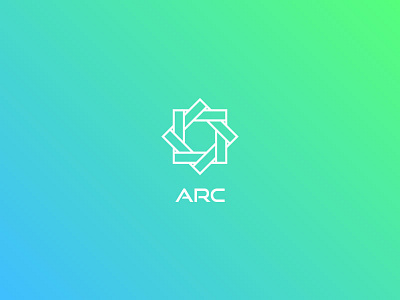 Day 17 : Arc brand company corporate geometrical logo octagon power religius sign star