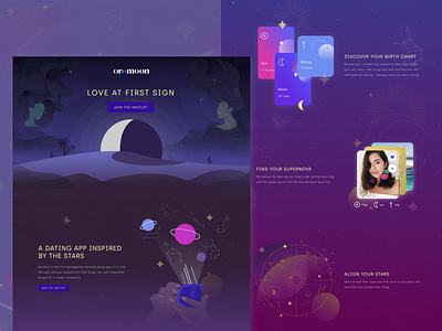 Oromoon Landing Page